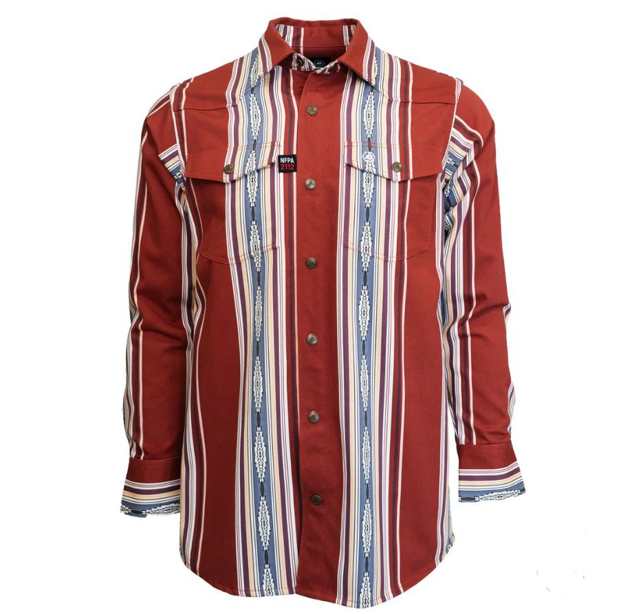 Camisa de Trabajo Resistente al Fuego Corvo LLC FR Agnis