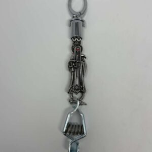Pinza para guantes de la Santa Muerte.