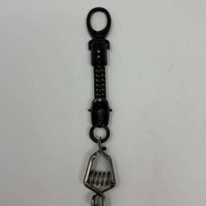 Clip Gunmetal Black para Guantes con Careta de Soldar.