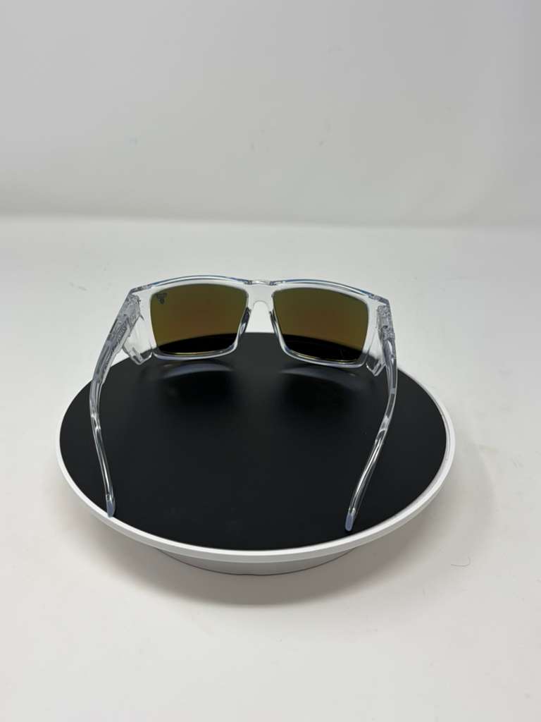 Elite Delta (Variante de Montura Transparente y Lentes Azul Espejado) - Image 3