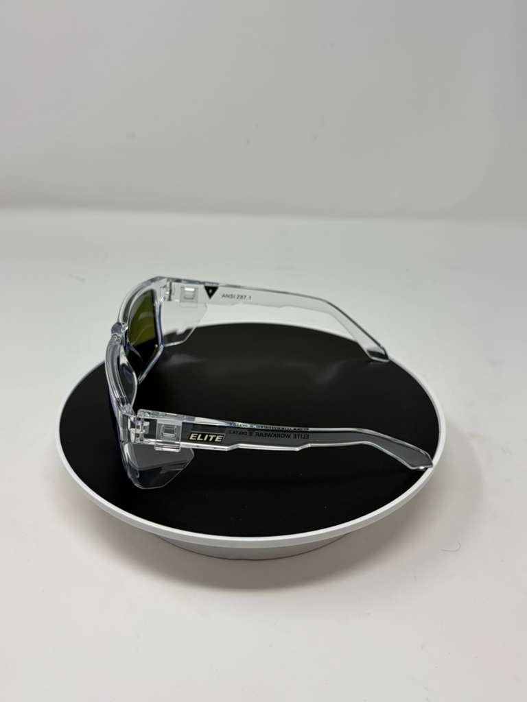 Elite Delta (Variante de Montura Transparente y Lentes Azul Espejado) - Image 2