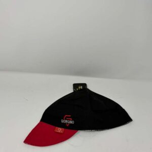 Giorgino- Gorra exuberante negra y roja