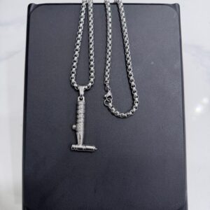 Tig Torch Pendant Necklace 60cm*5mm