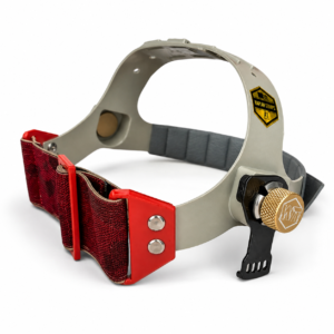 Alpha Straps Headgear w/Aluminum Fasteners / Red