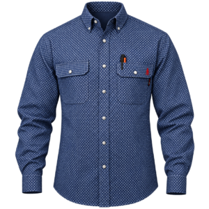 FR Pearl Snap Work Shirt - Honor Navy